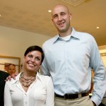 Jennifer and Zydrunas Ilgauskas - image by Šarūno Mažeikos/BFL