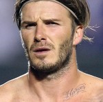 David Beckham Harper Tatt