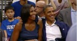 President Obama_Michelle_Obama_Kiss Cam